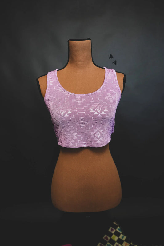 Lavender Aztec tank *rts