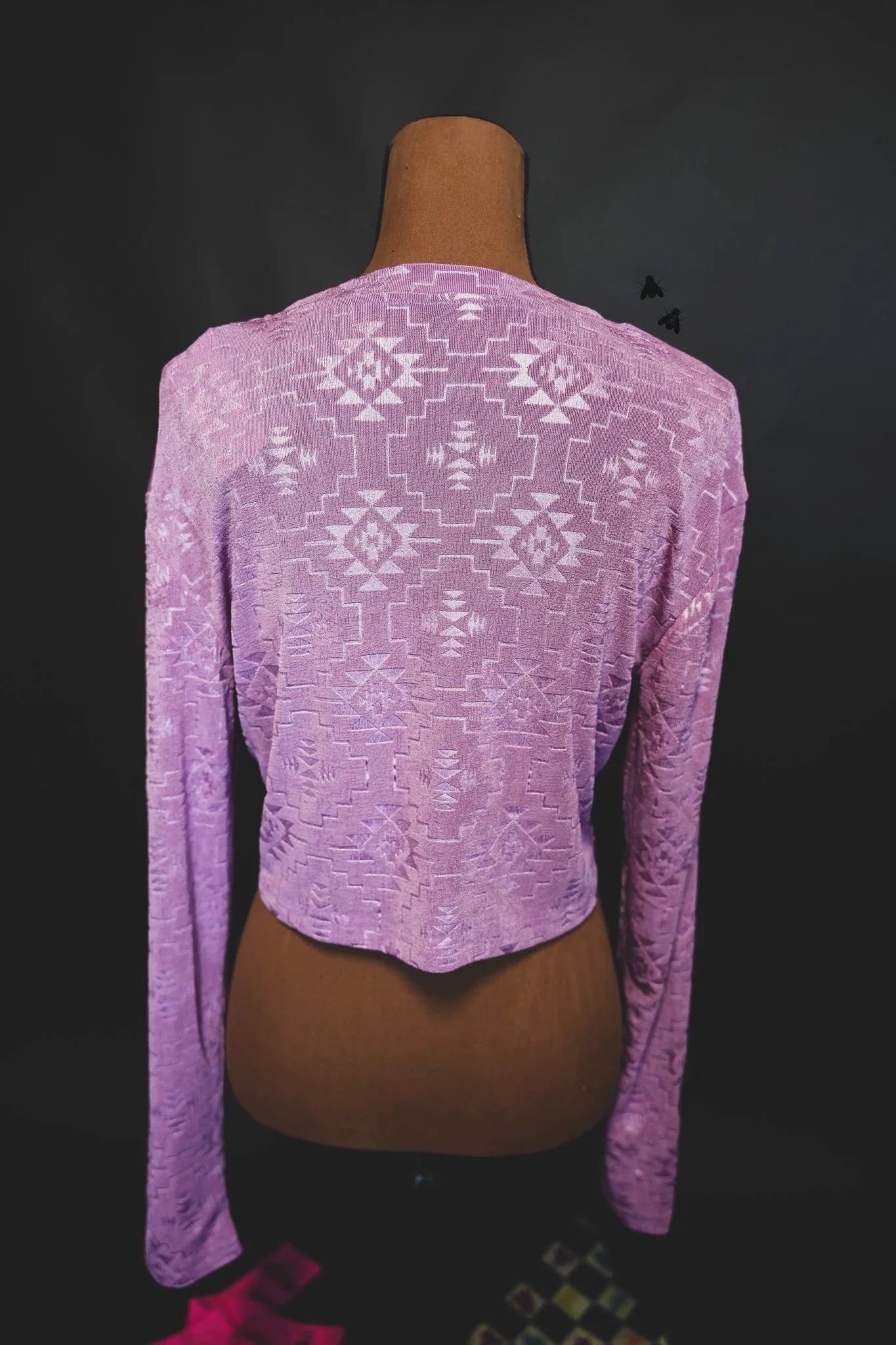 Lavender Aztec longsleeve  *rts