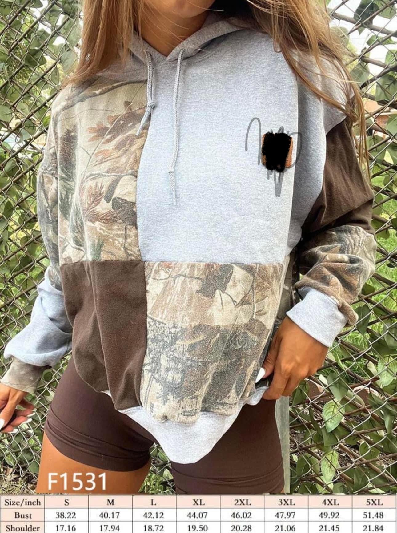 Camo hoodie *pre order*